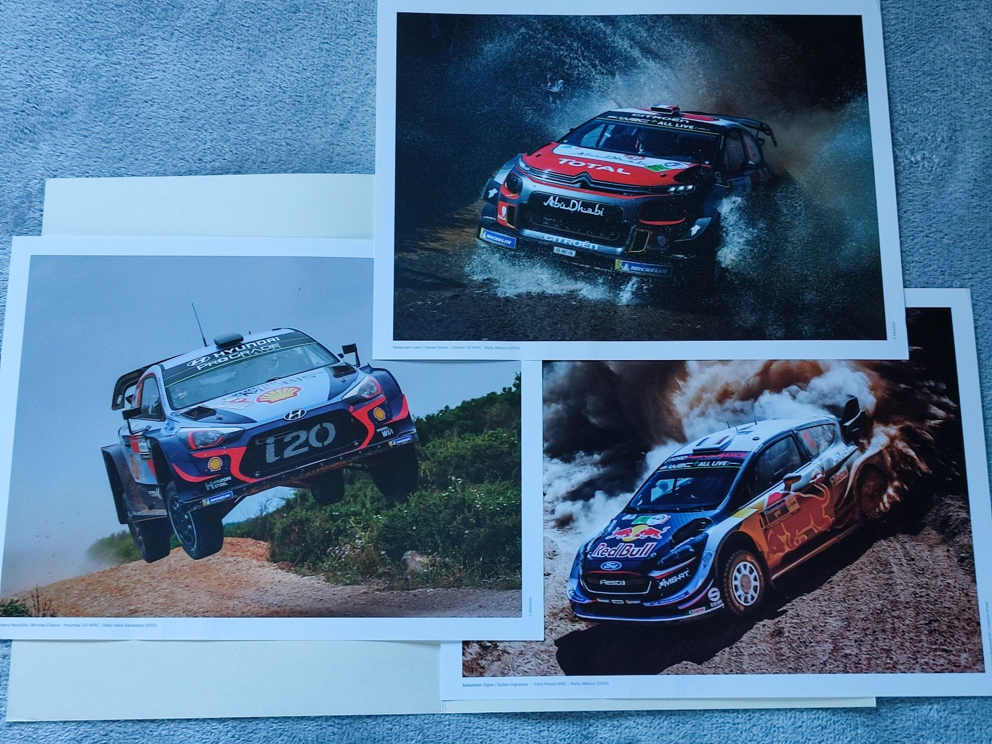 3 Plakaty Rally Cars Deagostini