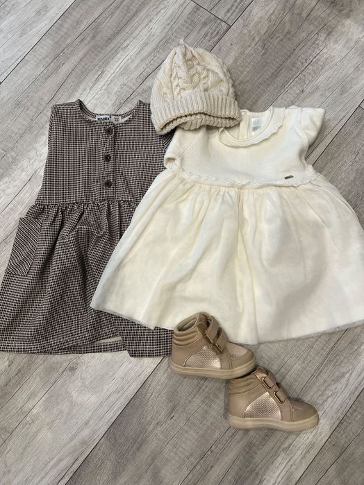 Набір одягу та взуття для дівчинки на 12m, (mayoral)