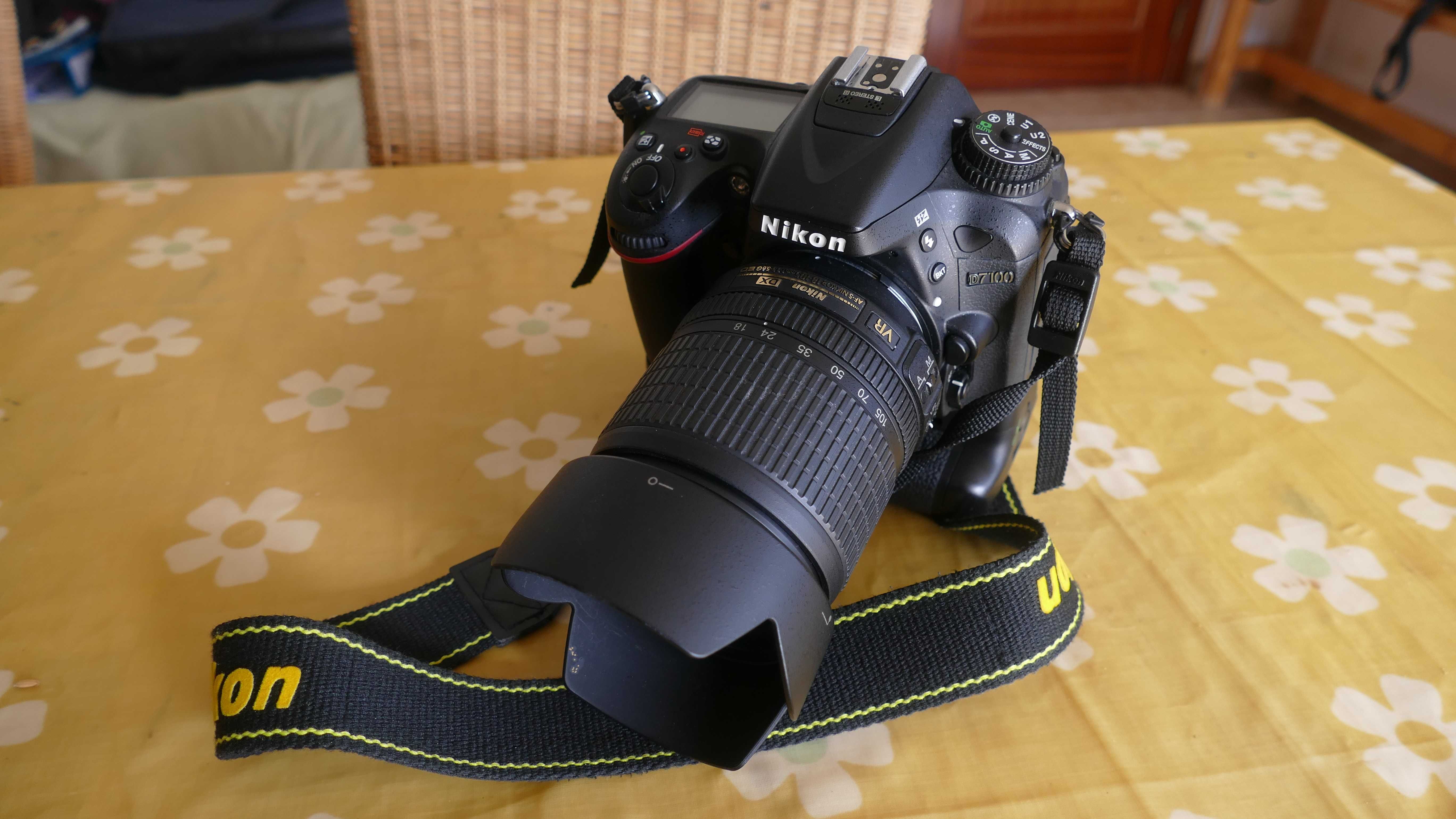 Nikon D7100 + lente Nikon 18-105 mm
