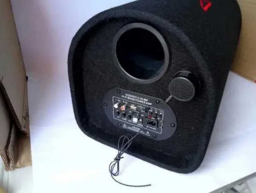 Активный сабвуфер в автомобиль ,бочка саббуфер zpx 600w + Bluetooth