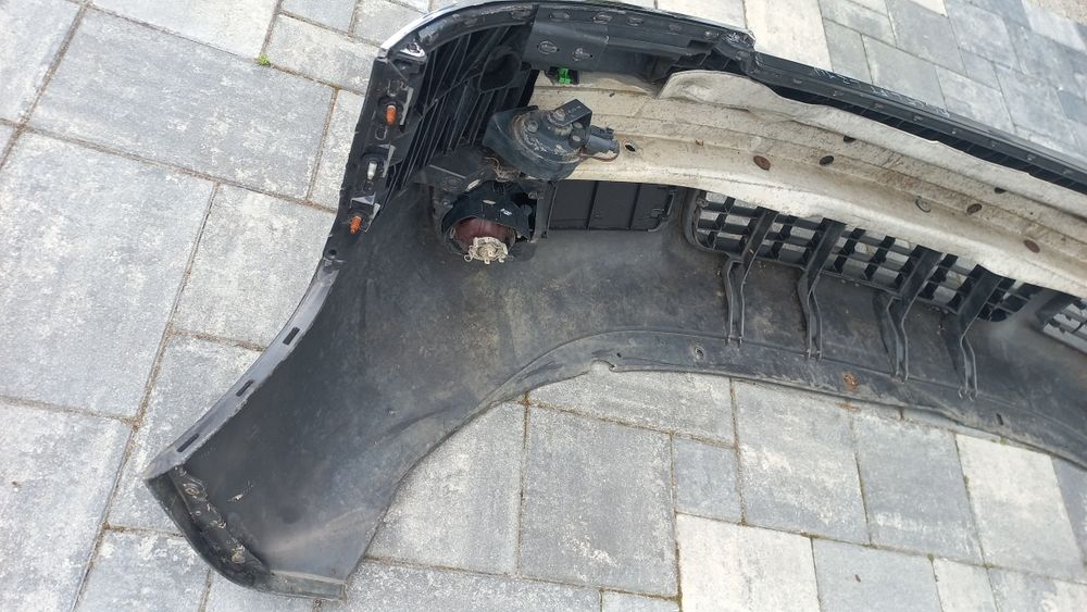Audi a6 c5 lift 01-05 zderzak przód przedni czarny lz9w