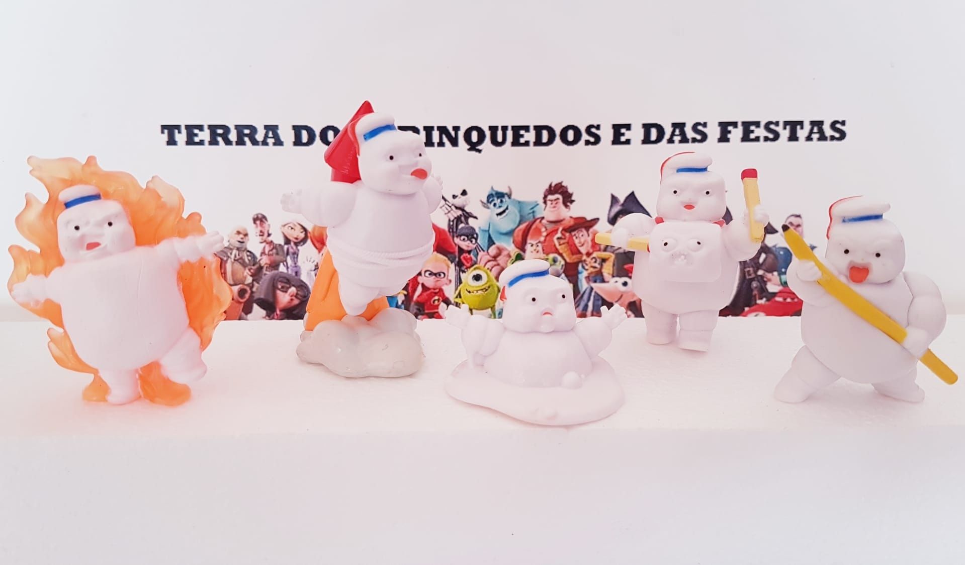 Conjunto 5 pcs Ghostbusters (Portes Incluidos)