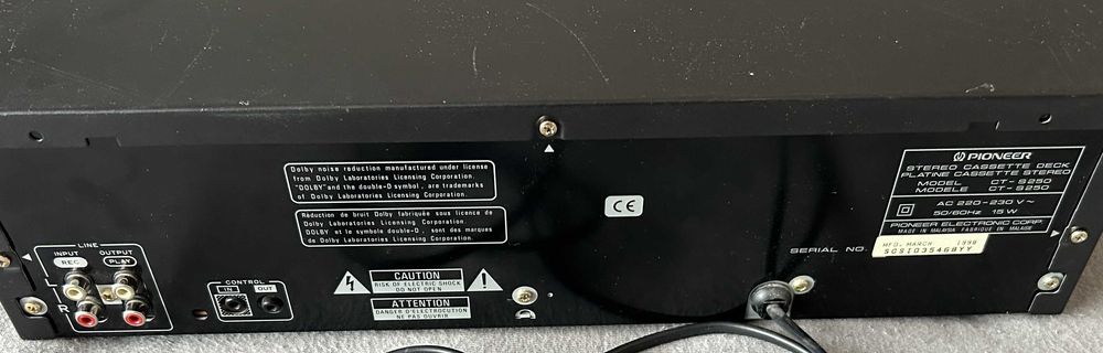 Magnetofon Pioneer CT-S250