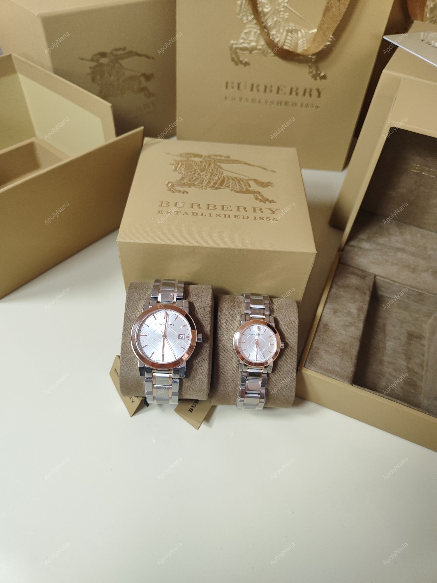 Годинник Burberry bu9105 bu9205 Часы Барберри