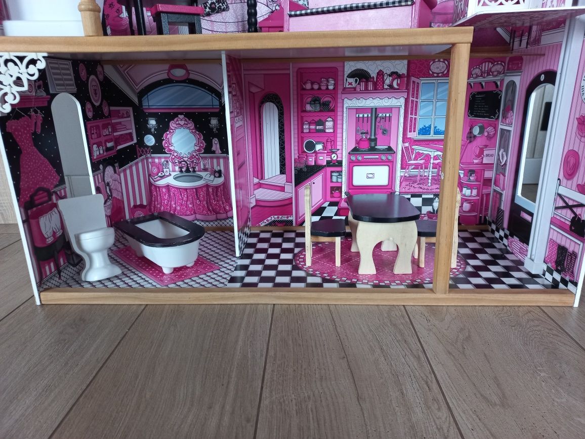 Duzy domek dla lalek 121cm z meblami KidKraft