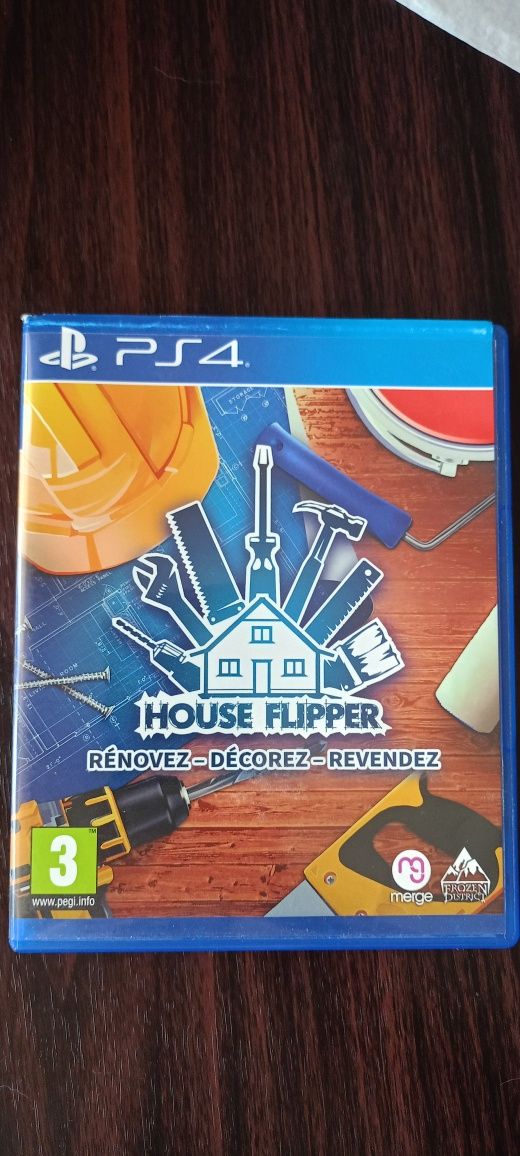 2 gry na Ps4 The Crew 2 House Flipper