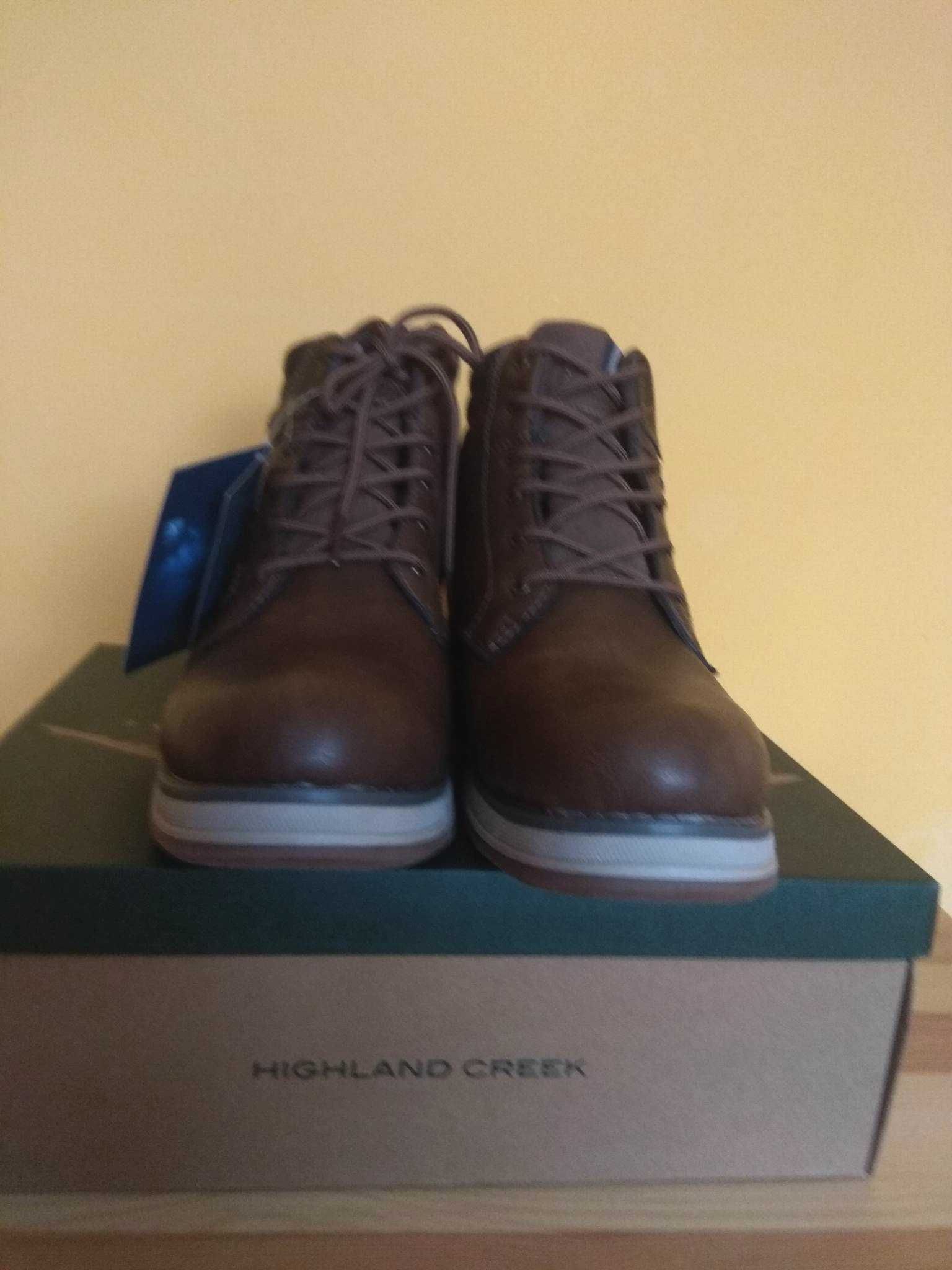 zimowe buty trapery męskie-45