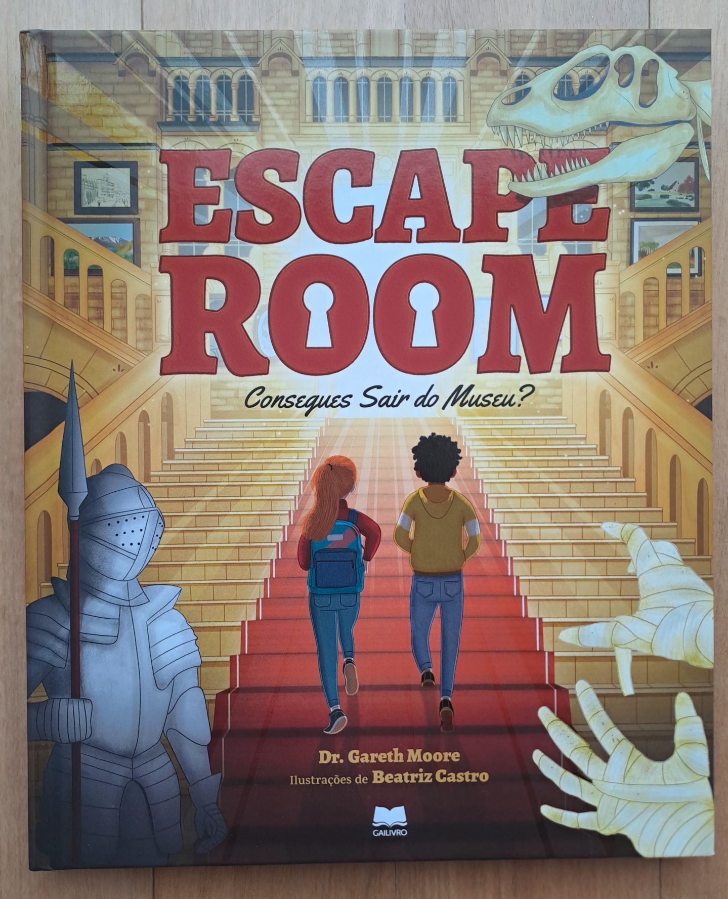 Livro novo interativo "Escape Room"