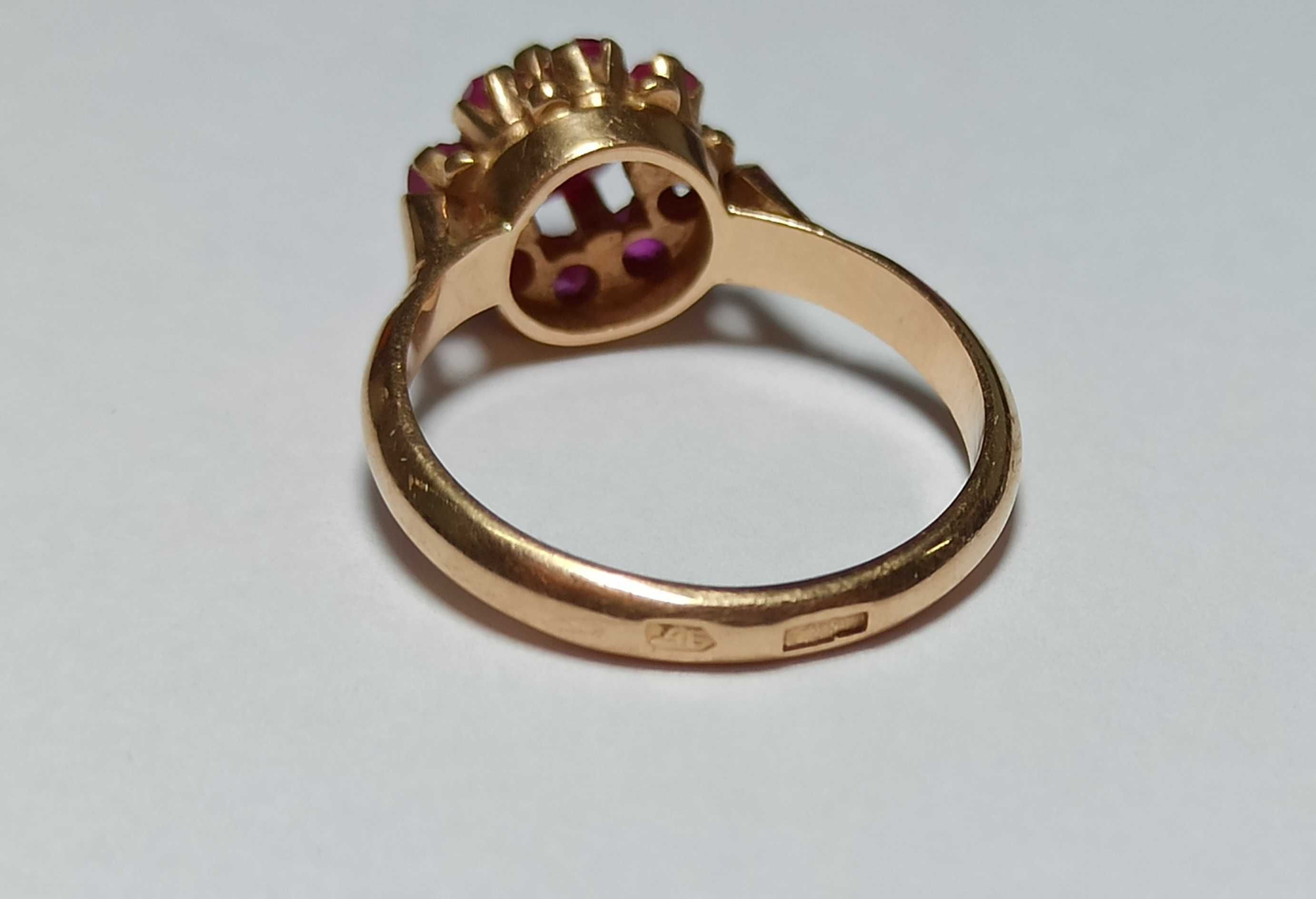 Piękny złoty pierścionek 585 14K 3,89g/LOMBARD/Częstochowa/Raków