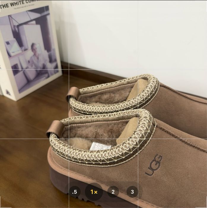 Угі зимові на хутрі UGG tasman шоколад  угг таз tazz