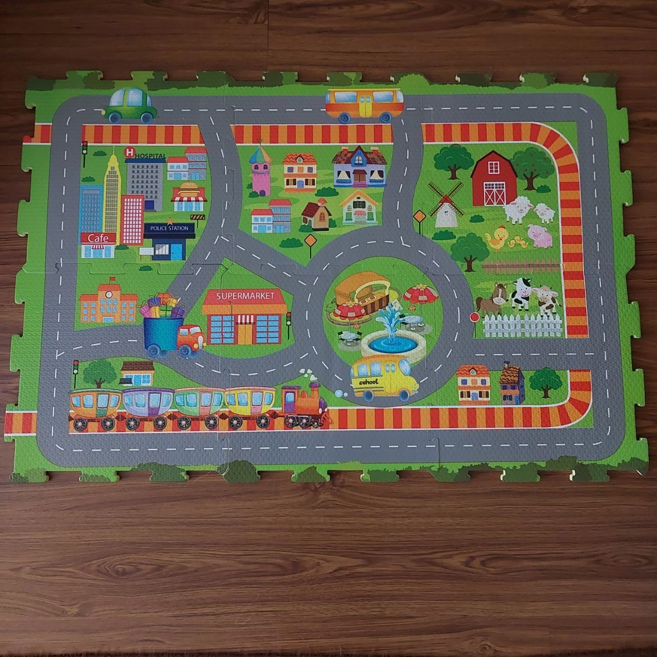Дитячий ігровий килимок-мат