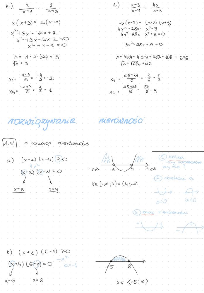 Korepetycje MATEMATYKA