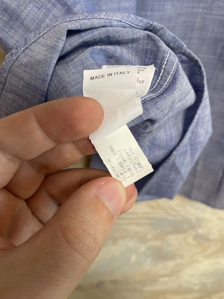 Рубашка Brunello Cucinelli Brioni Zegna размер L