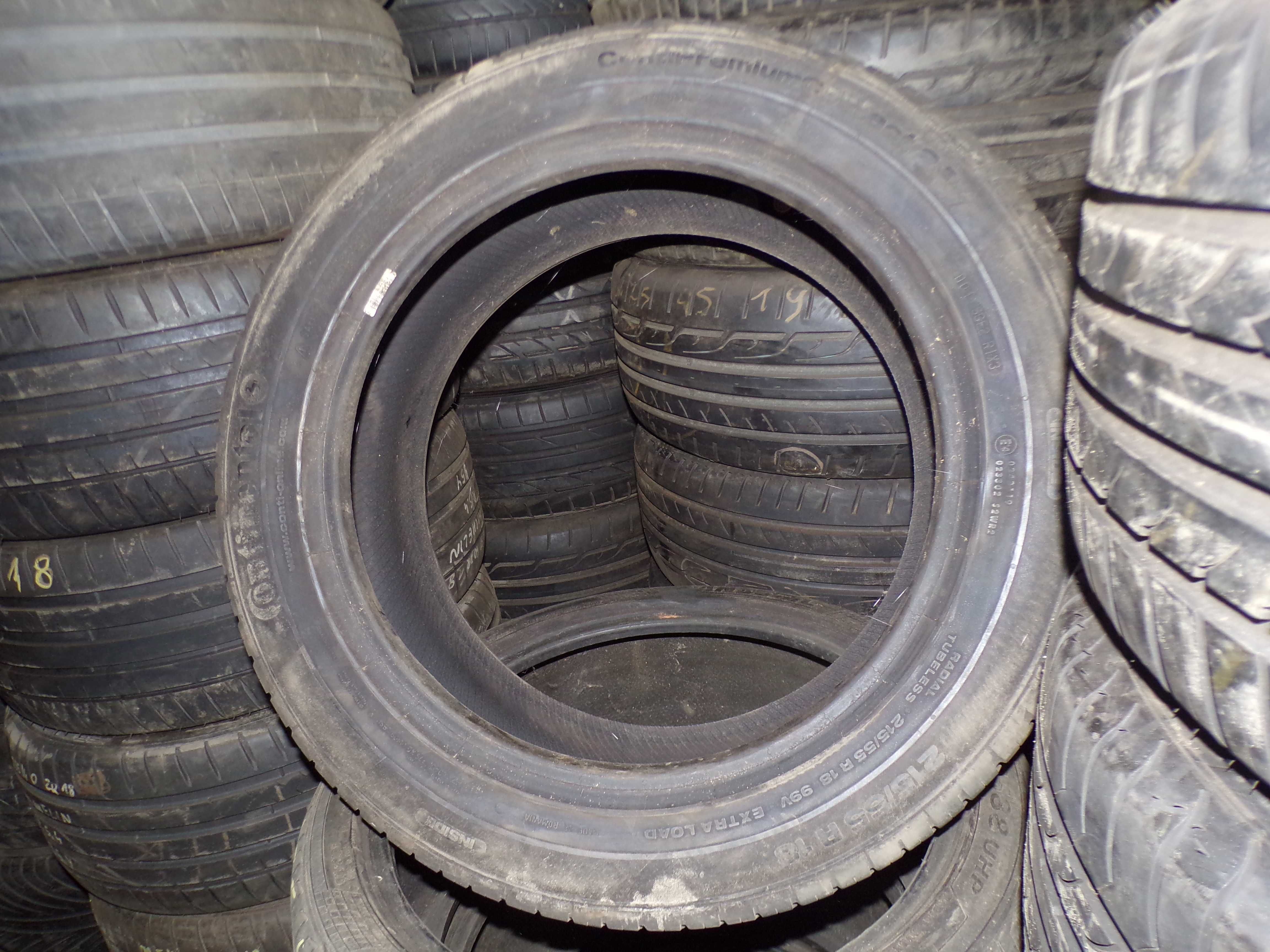 opona 215/55R18 Continental Premium Contact 2 (140 netto/szt)