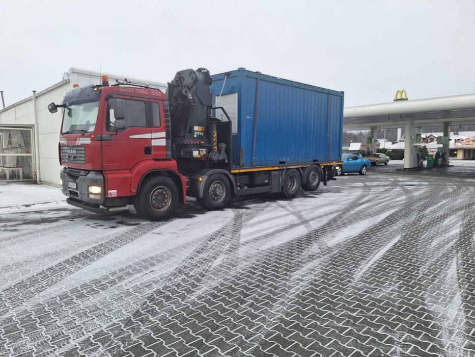 Przewóz kontenerów, transport, usługi HDS.