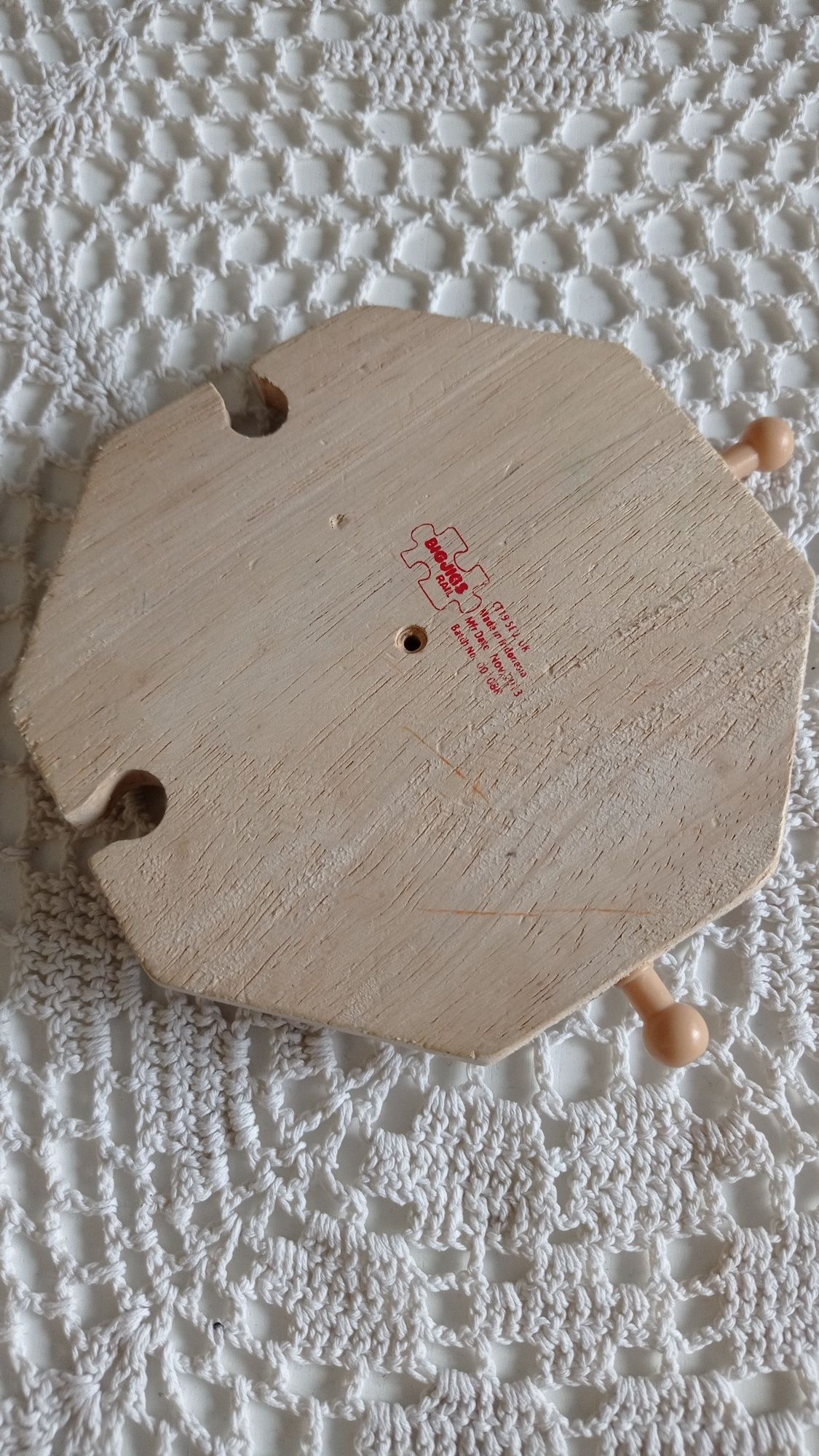 BIGJIGS  kolejka drewniana Obrotnica