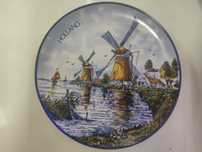 Prato Delfts Blue Holand decorado à mão 380/p