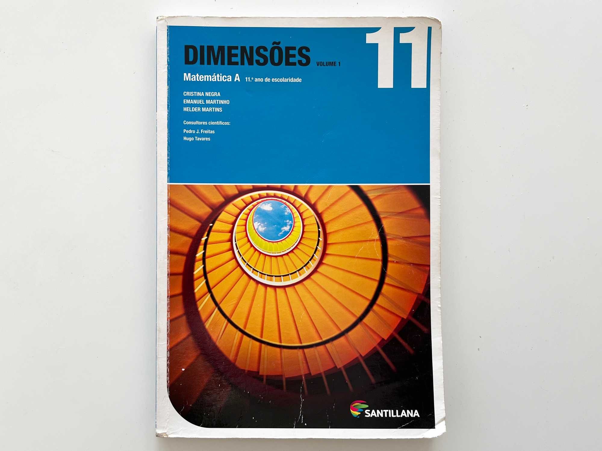 Dimensões 11 Volume 1 Matemática A