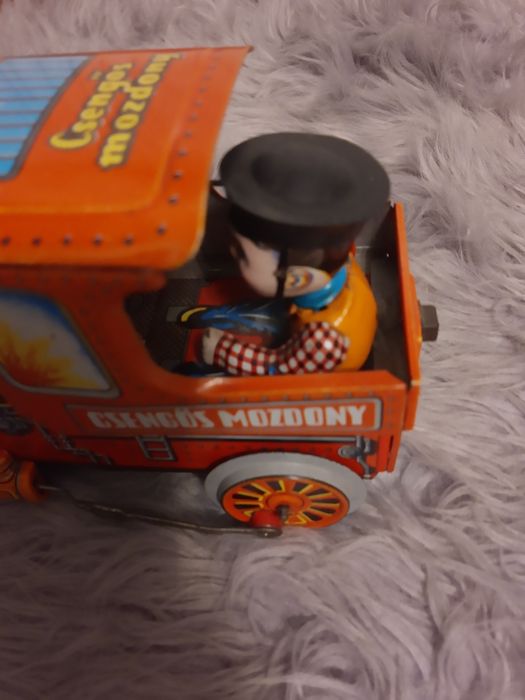 Lokomotywa blaszana PRL-Csengos Mozdony