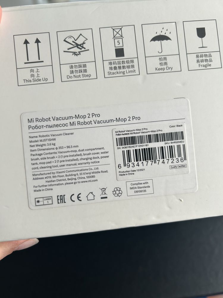 Odkurzacz Mi Robot Vacuum-Mop 2 Pro