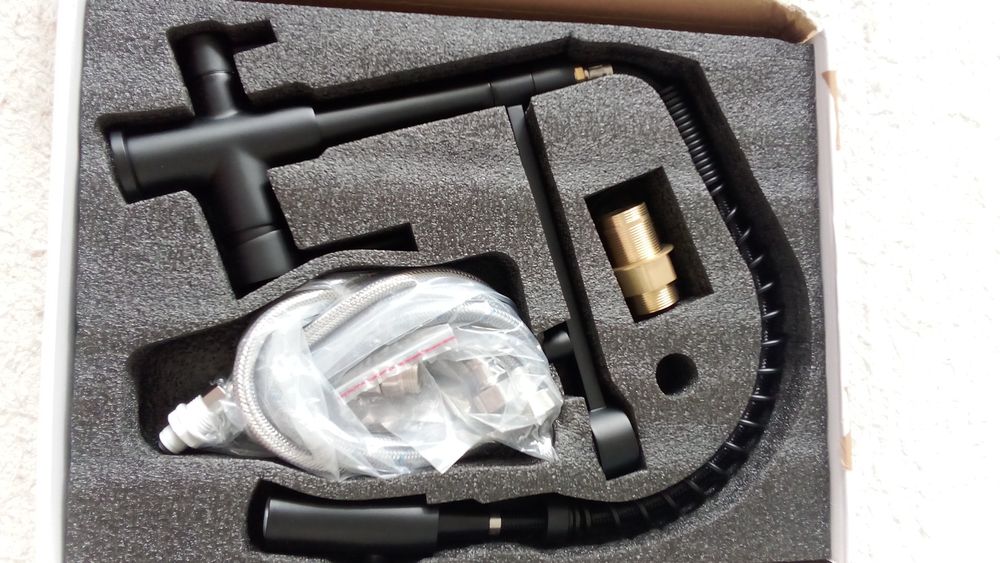 Torneira nova em preto mate da Klarwerk