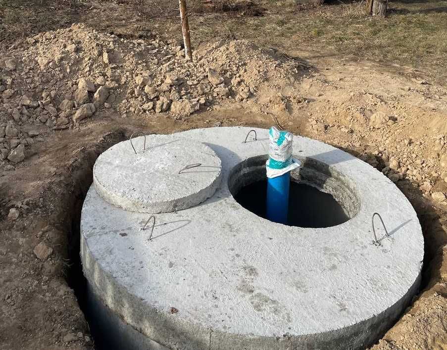 Кільця бетонні КС-15-06 для приямків (септик, скважина). Медвин