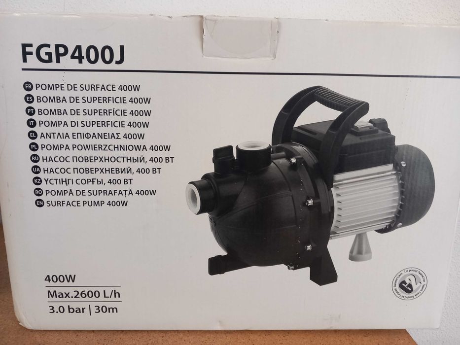 Bomba agua superficie 400w