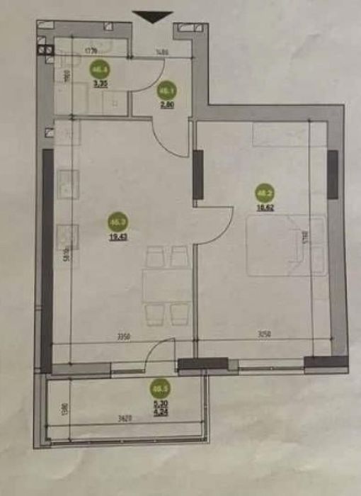 Продаж 1 кім.квартири у ЖК Riel City