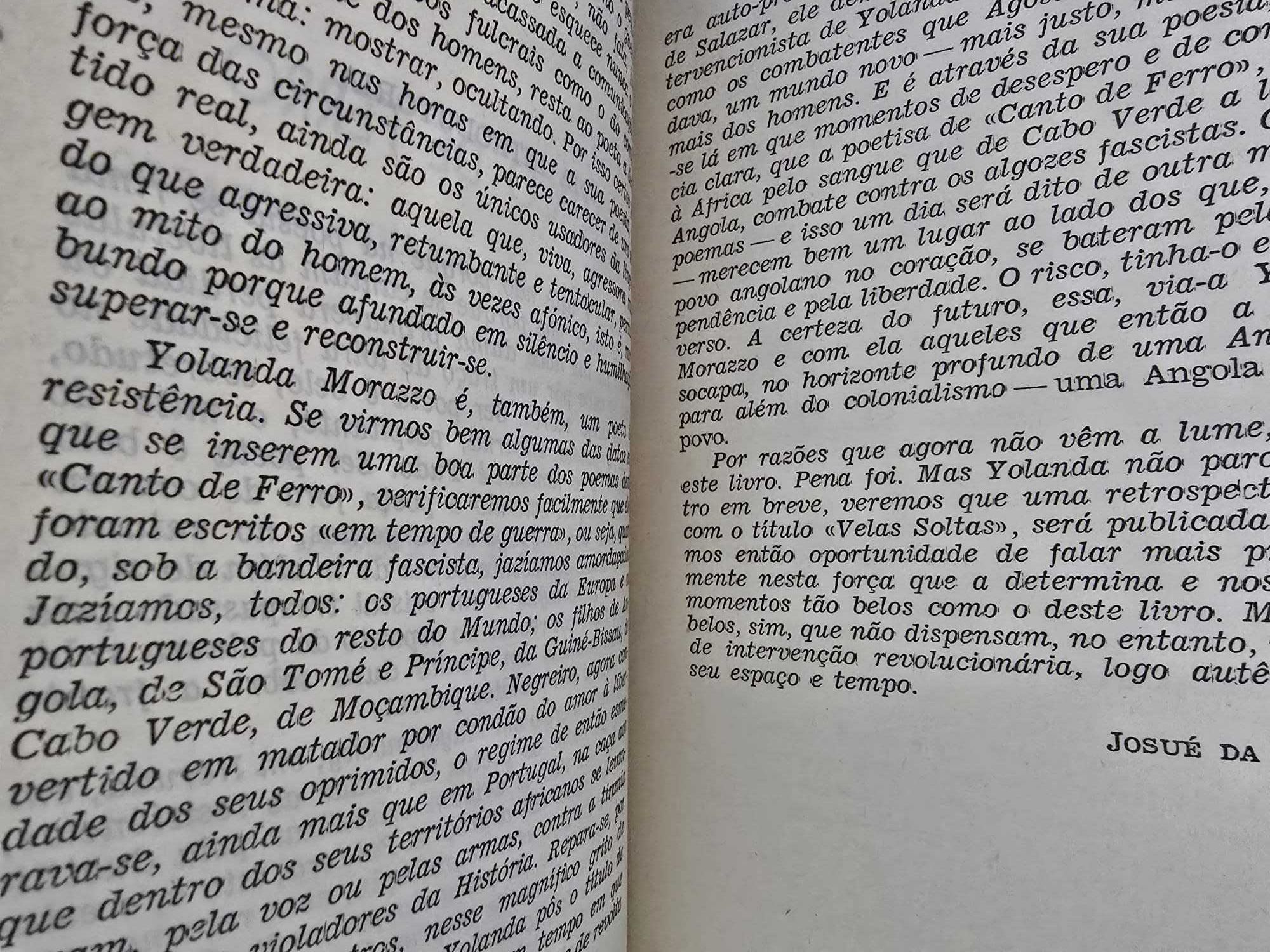 Cântico de Ferro, Poesia de Intervenção - Yolanda Morazzo