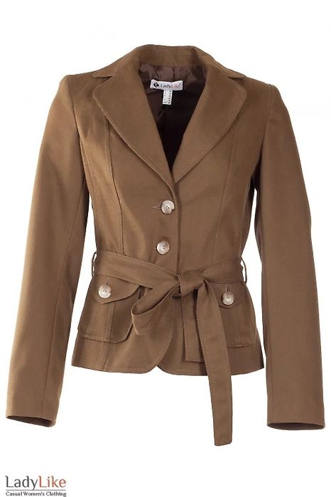 Жакет жіночий коричневий 50-52 р