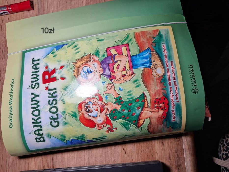 Logopedia, pomoce, książki, karty pracy l