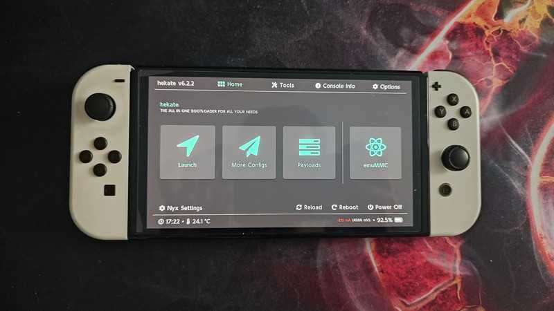 Konsola nintendo switch oled CFW 256GB