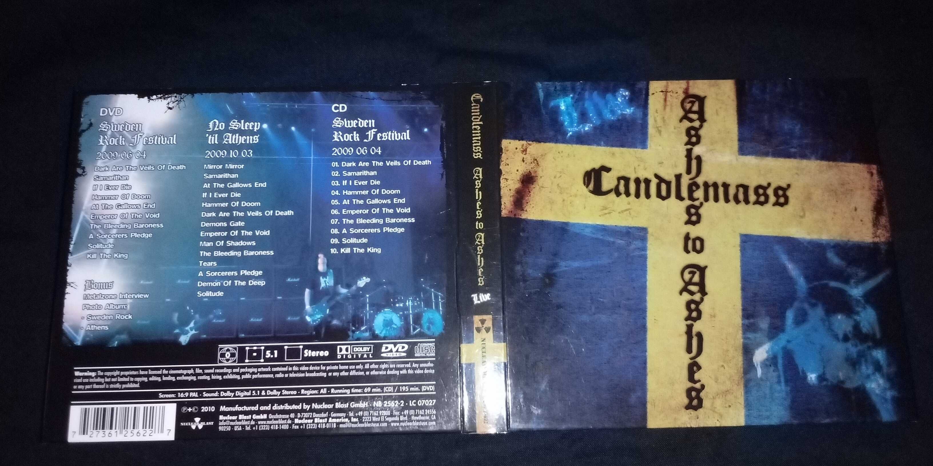 CD DVD CANDLEMASS Doom Metal Heavy Metal