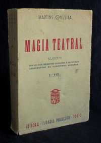 Livro Magia Teatral 2º volume Martins Oliveira
