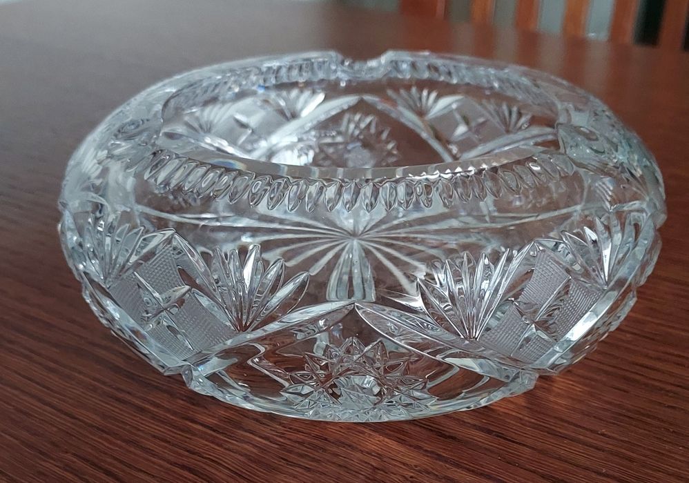 Popielniczka kryształowa