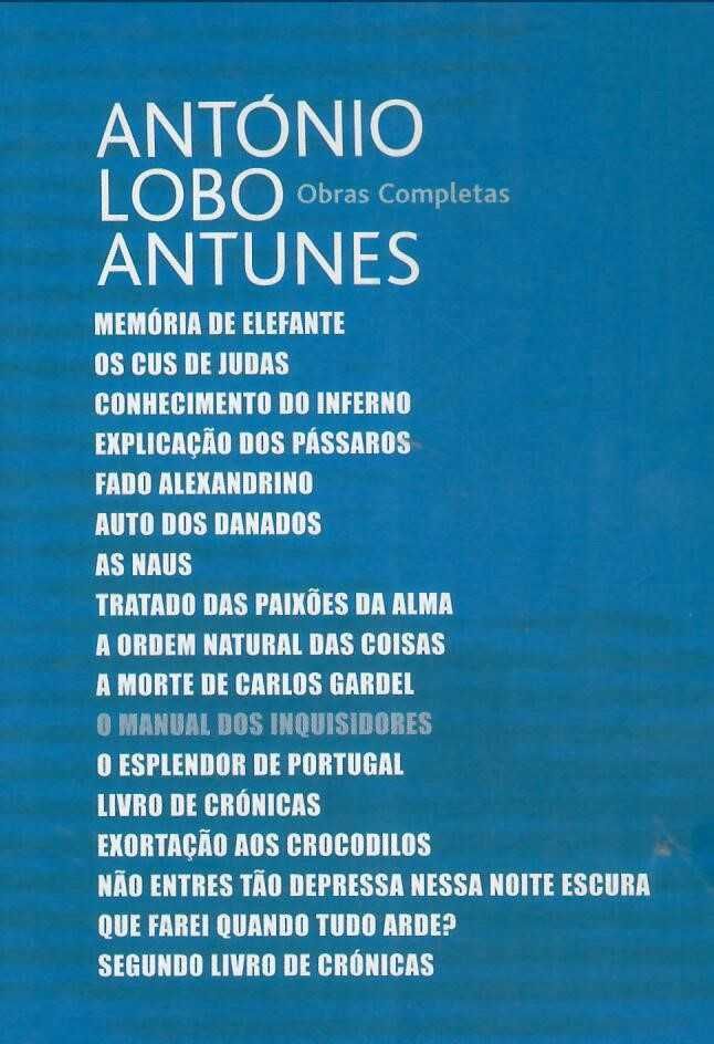 António Lobo Antunes «O Manual dos Inquisidores»