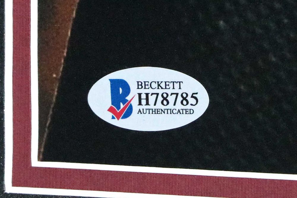 Emilia Clark autograf Gra o Tron piękna oprawa certyfikat