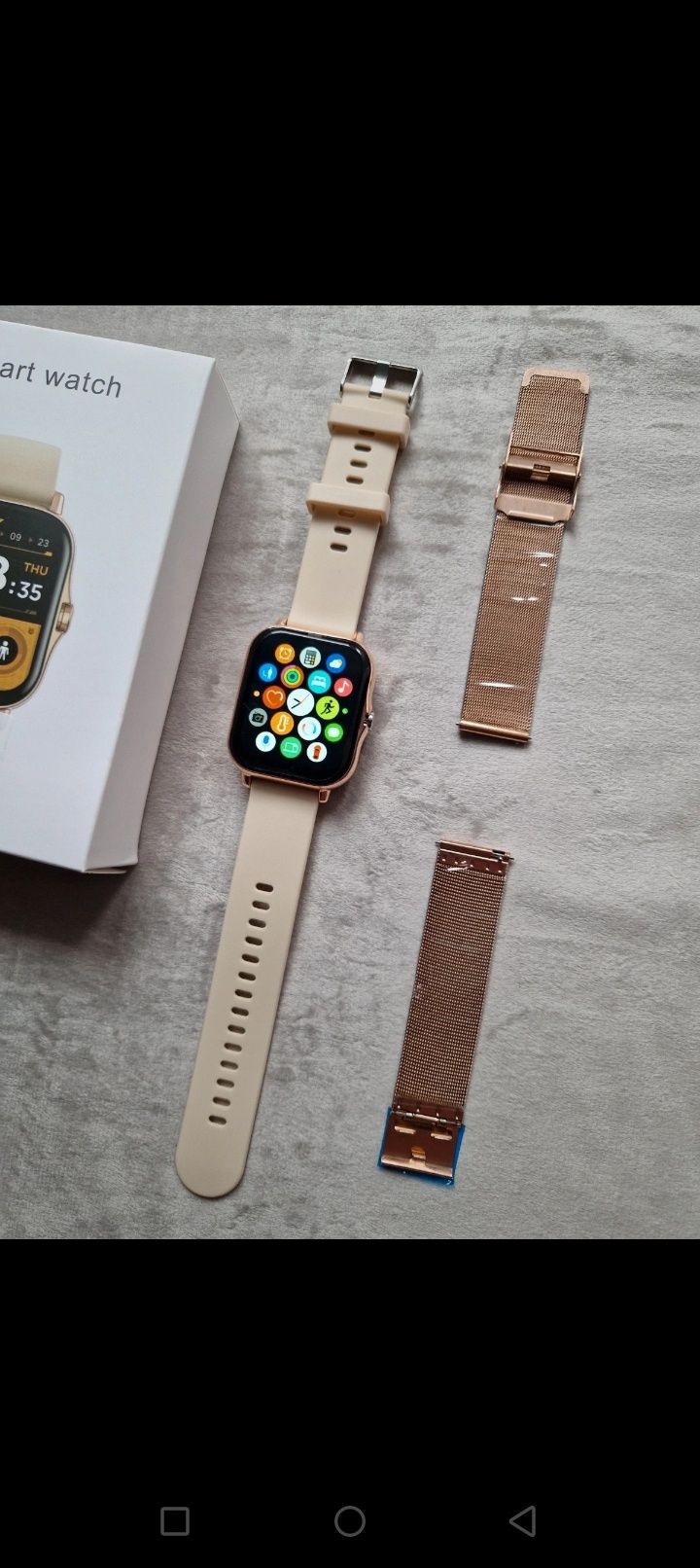Damski zegarek Smart watch z dwoma paskami