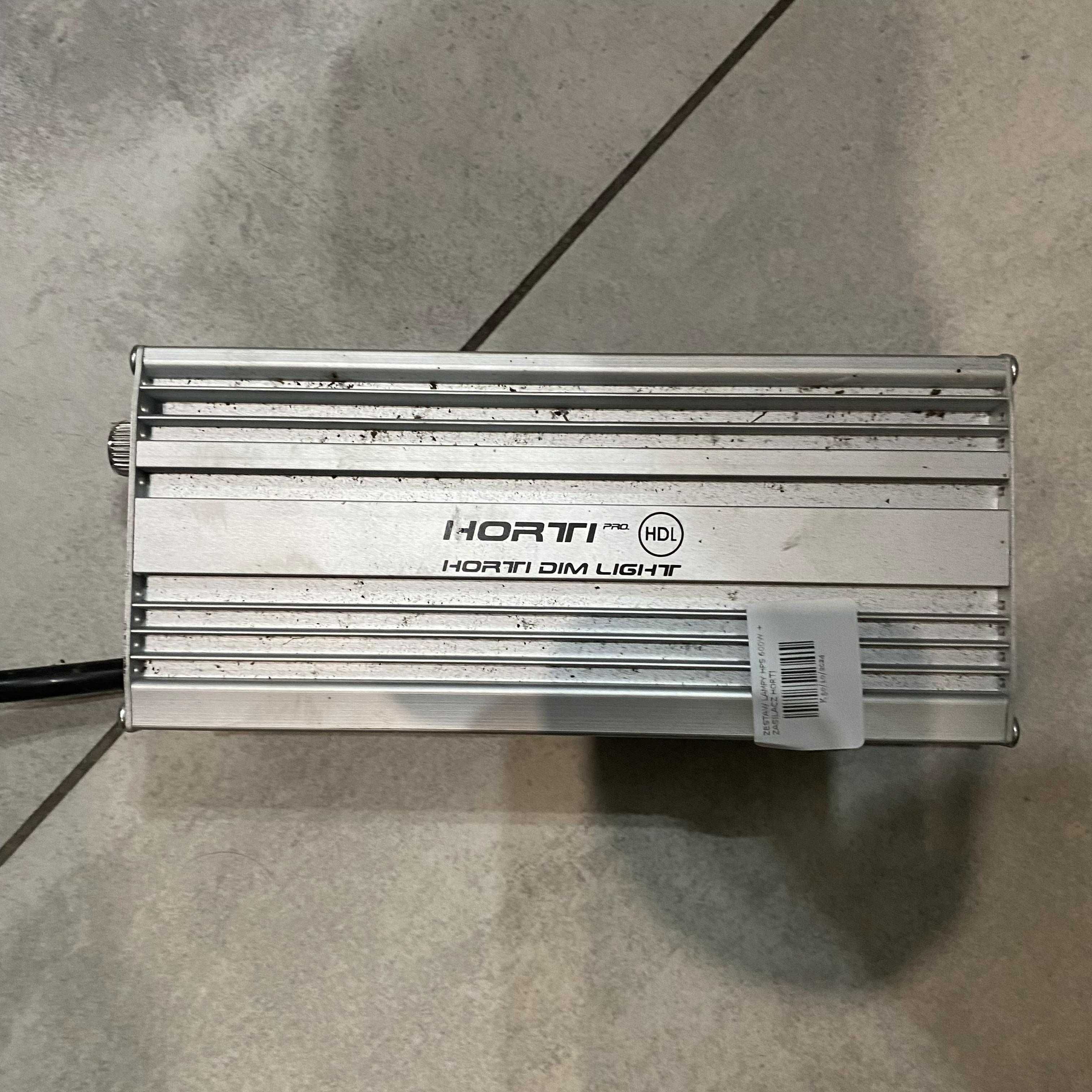 Zestaw Lampa do uprawy roślin 600w + Zasilacz Horti Eco Power