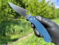 Складний ніж Spyderco Military 2 Cobalt Blue G-10 SPY27 оригінальний