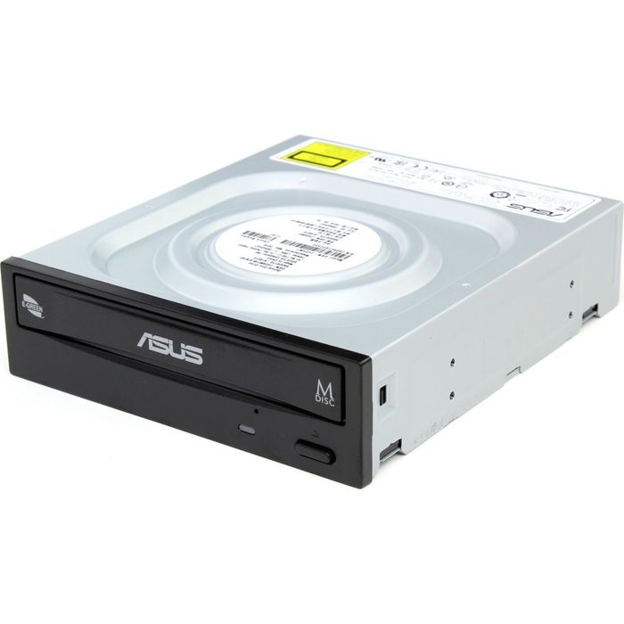 Оптический привод DVD +/-R/RV asus DRV 24 B5st black Bulk sata