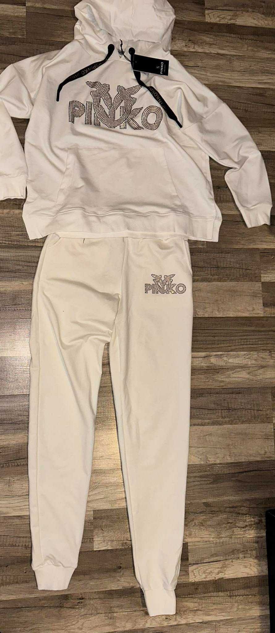 Pinko dres biały komplet new