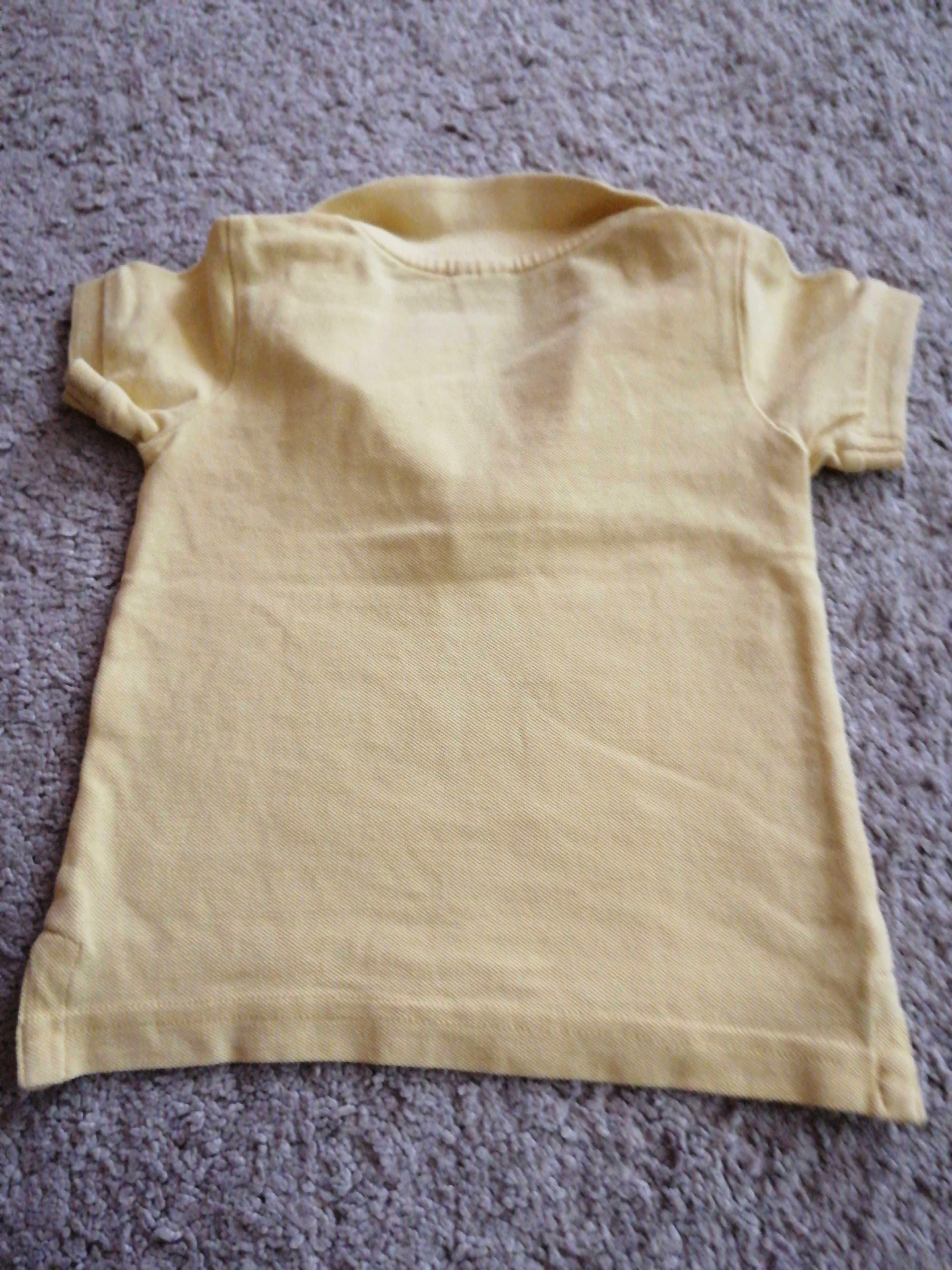 Pólo amarelo da zara 9/12 meses