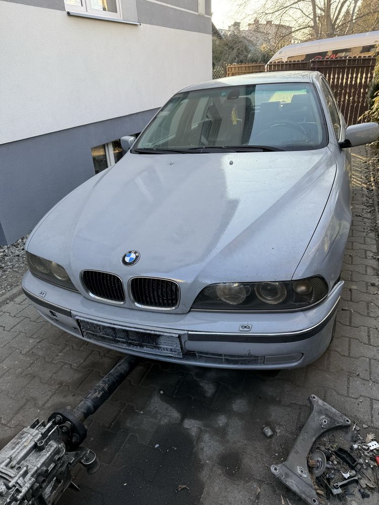 Bmw e39 m52b20 benzyna+lpg na czesci calosc