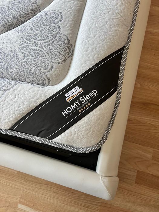 Cama de Casal Sommier 140 x 190 com colchão incluido