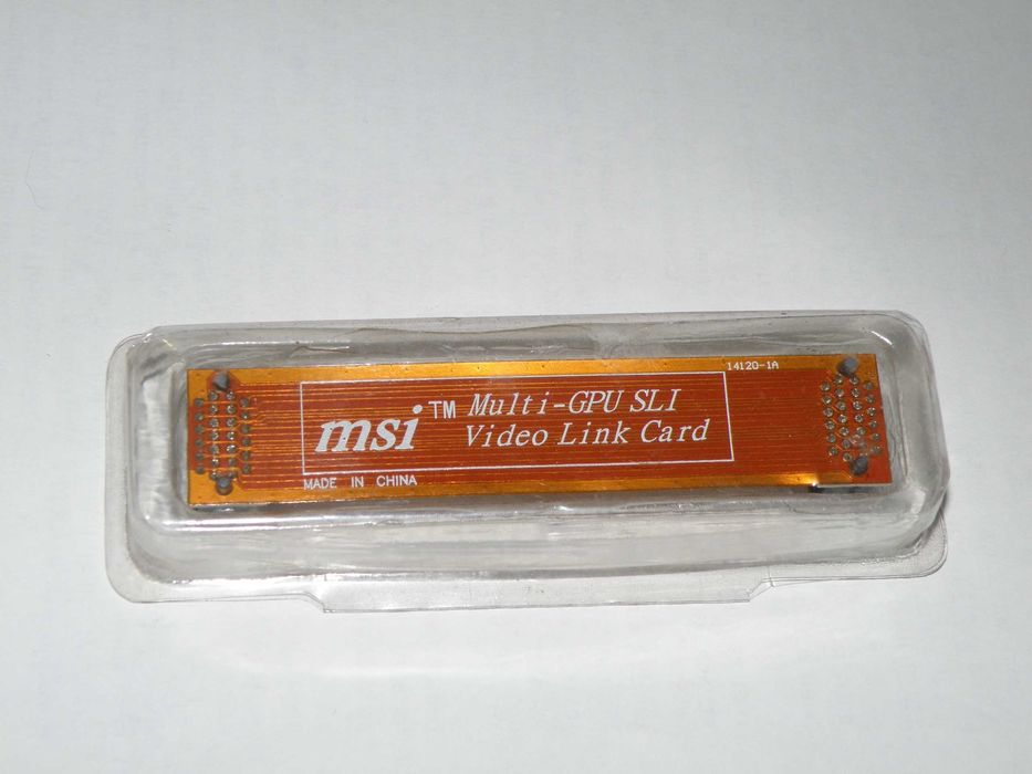 MSI Multi-CPU SLI video link card 4120