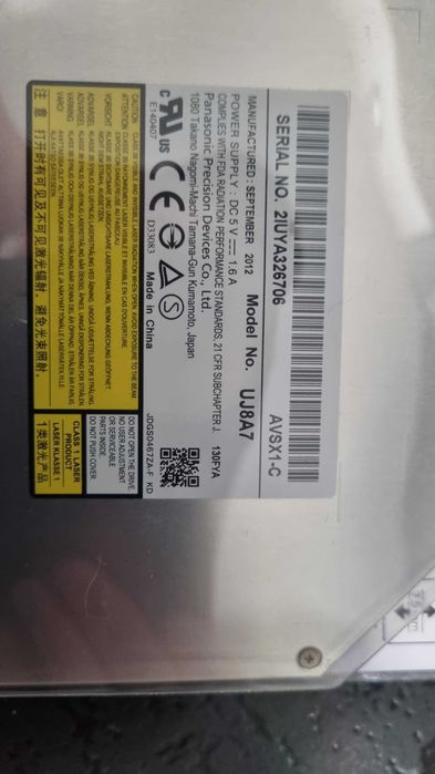 Leitor DVD-RW Portátil Interno Usado