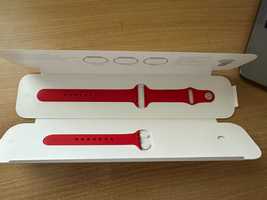 Ремінець sport band red 316L stainless steel pin 38mm