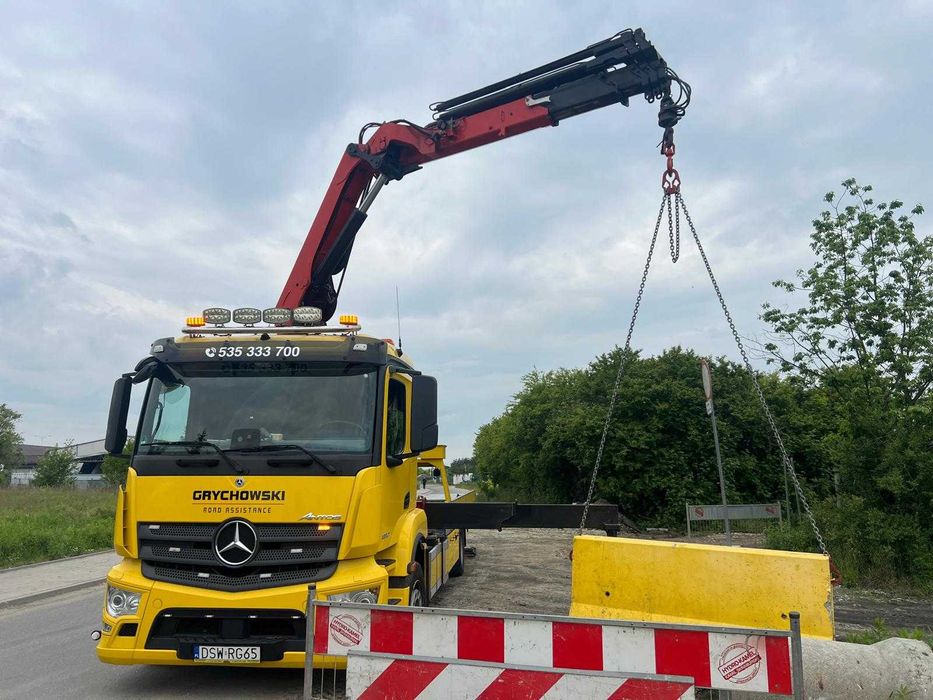 Pomoc drogowa Bielany Wrocławskie HDS S8/S5/A4 Grychowski