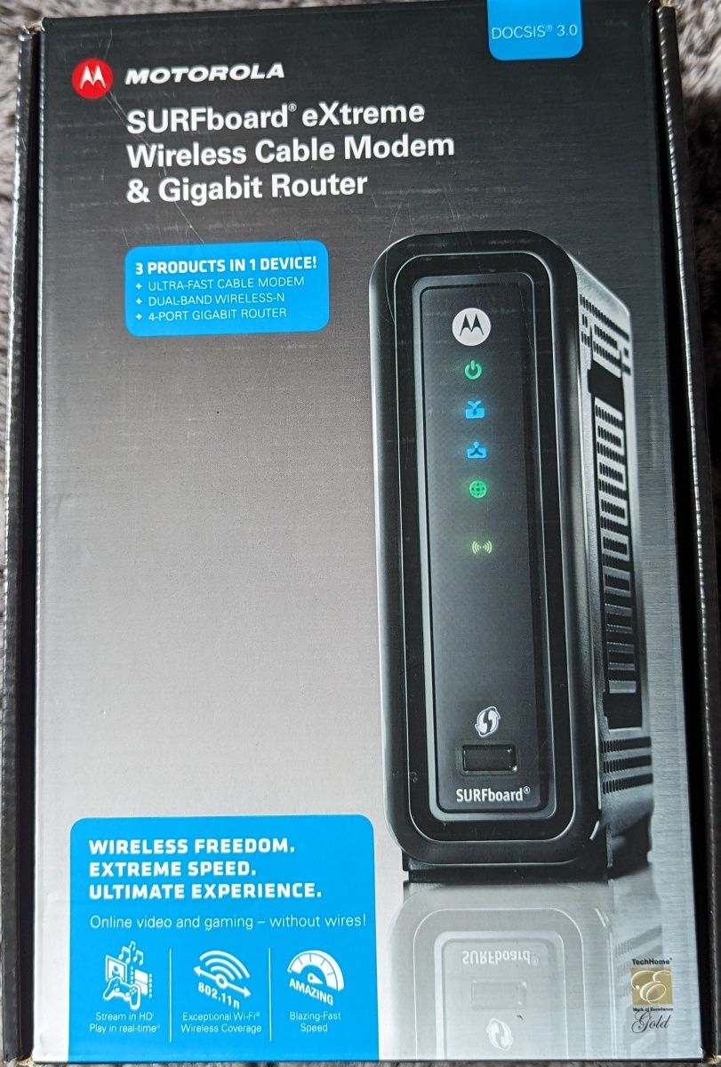 Router Motorola SURFboard SBG6580 - jak nowy